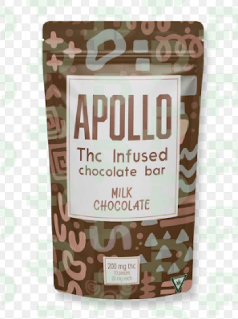 Apollo | 200mg THC Chocolate Bar | Birthday Cake