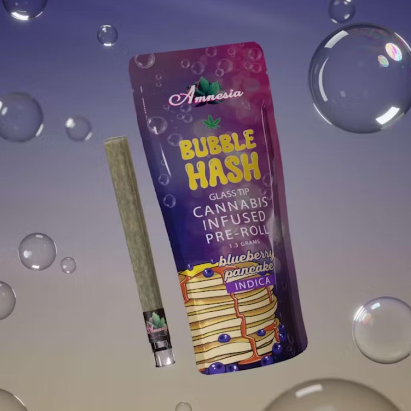 Amnesia - Blueberry Pancake 1.3g Bubble Hash PR