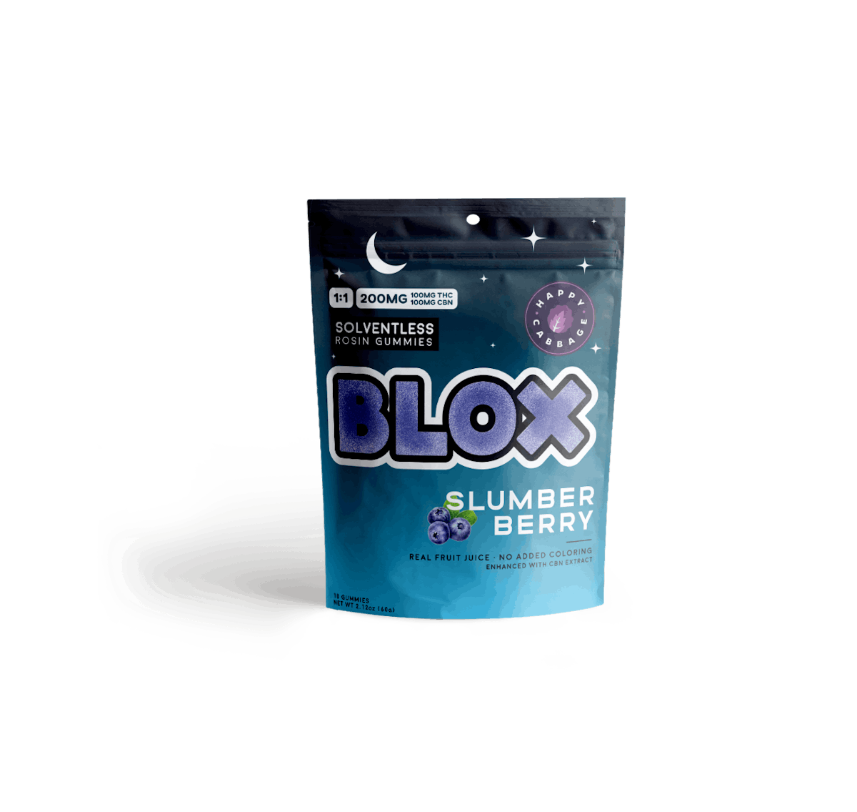 Photo of Blox | Slumber Berry Gummies | 100mg 1:1 Rosin 10pk CBN