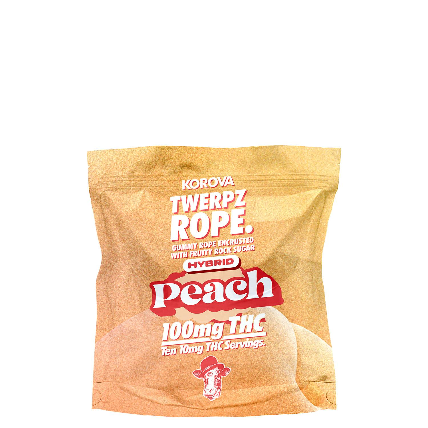 Korova 100mg - Peach Twerpz Rope