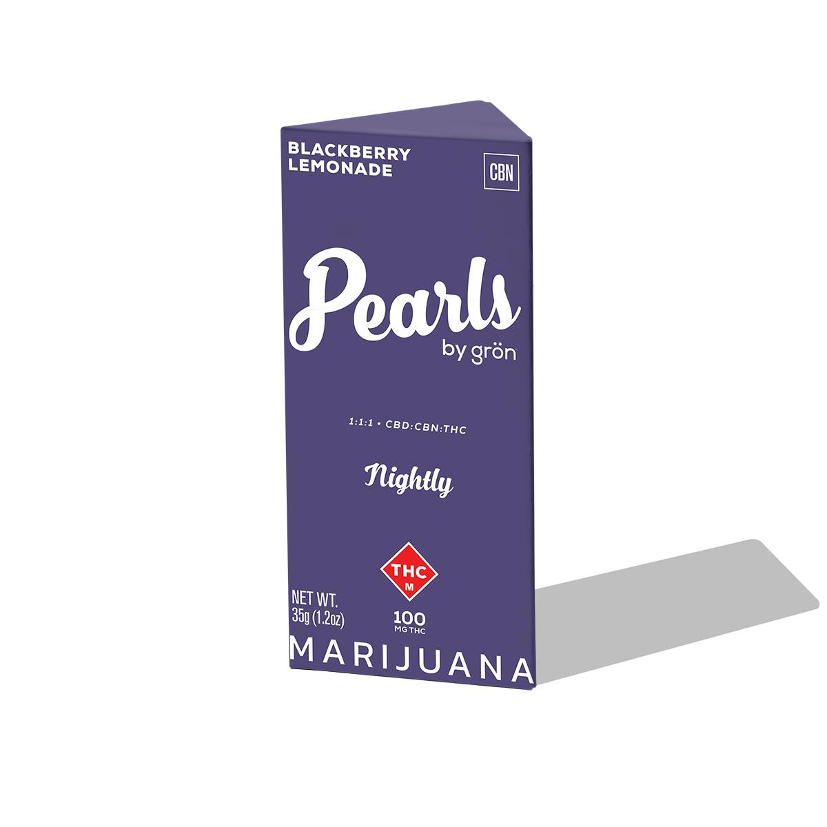Photo of 1:1:1 THC:CBD:CBN Sleepy | Blackberry Lemonade Pearls | 10pk