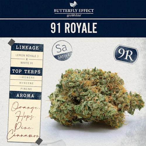 Grow Ohio | 91 Royal 2.83g | Sativa-active