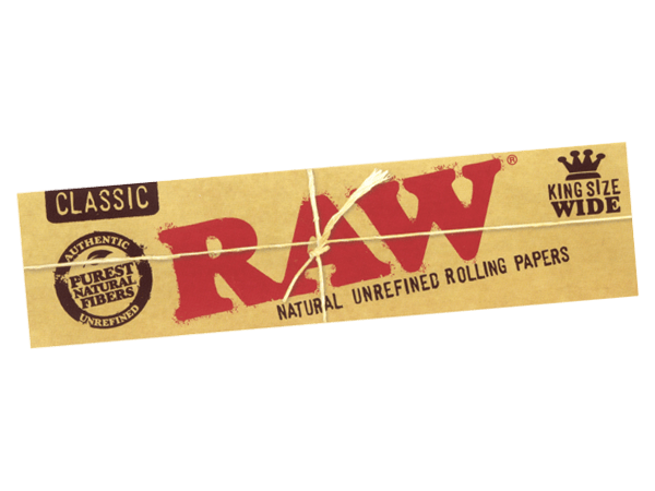 Raw - King Size Wide Rolling Papers - **33pk**