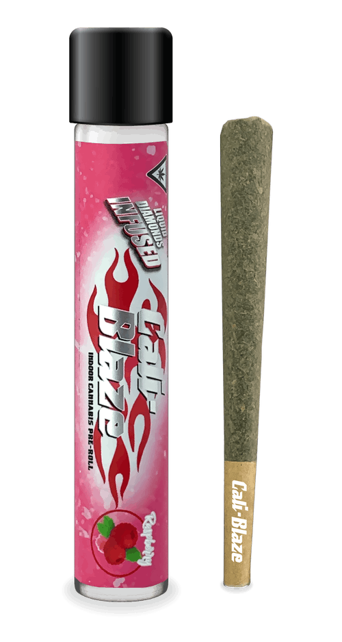 Raspberry Diamond Pre-Rolls | 1.2g