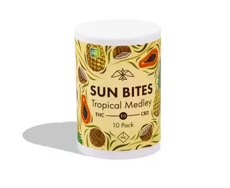 Firelands Scientific CBD Tropical Medley 1:1 Sun Bites 10pk 100mg