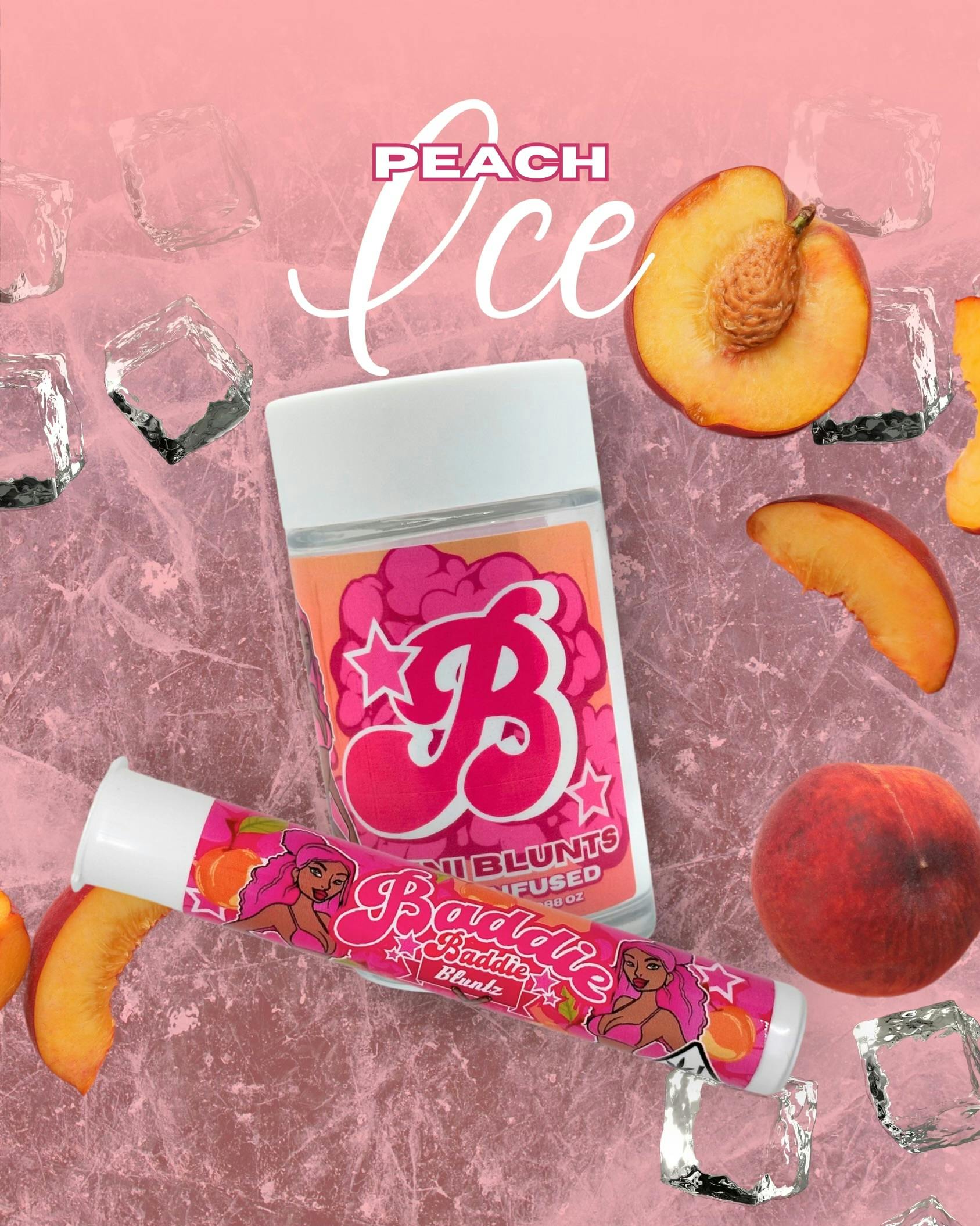 Buy NATALIE NUNN/BADDIE BADDIE PEACH ICE - BADDIE BLUNTZ - 5PK INFUSED ...