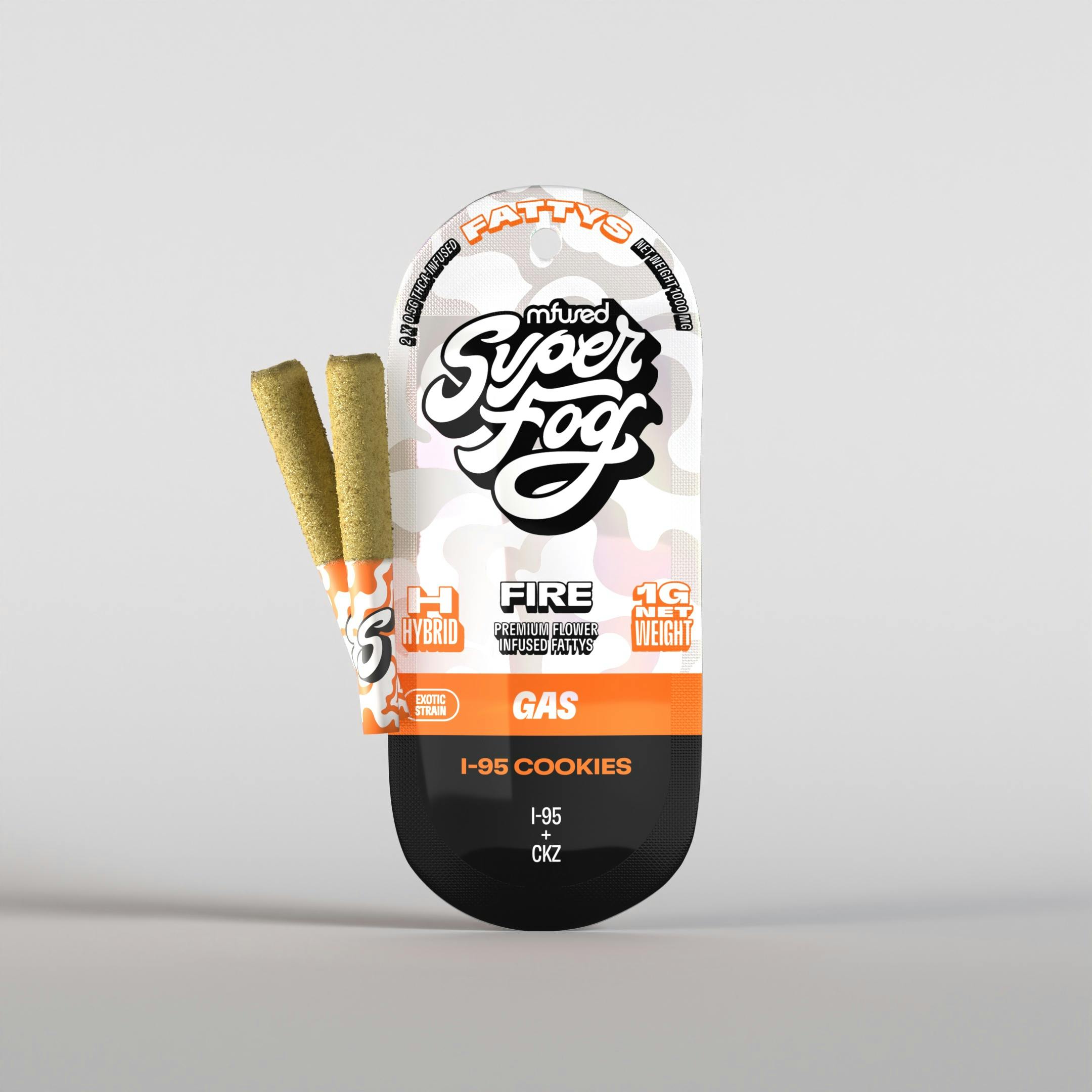 I-95 Cookies Infused Pre-Roll | 2 x 0.5g | Jungle Boys