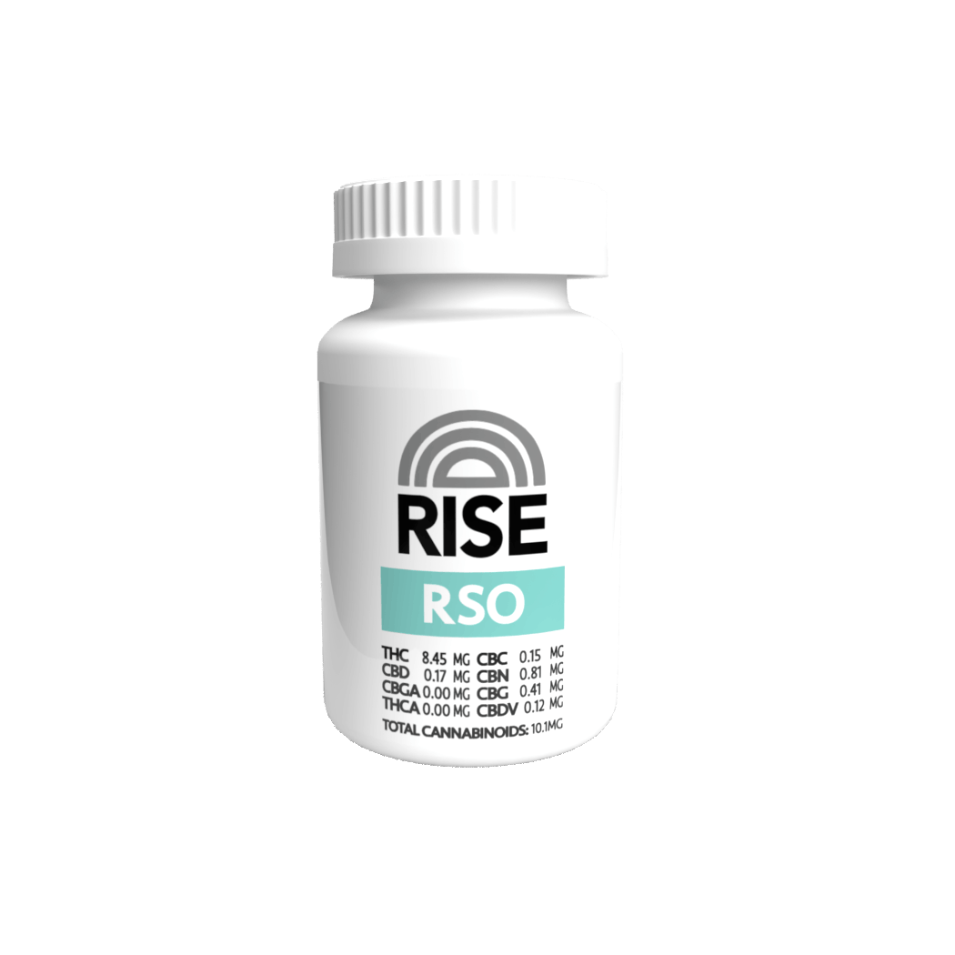 Product: RISE | RSO TABLETS | 8.5mgTHC | 20count