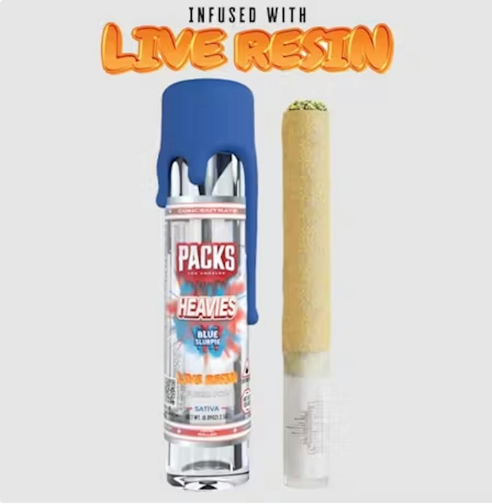 Product Packs Heavies | Blue Slurpie | Infused Preroll