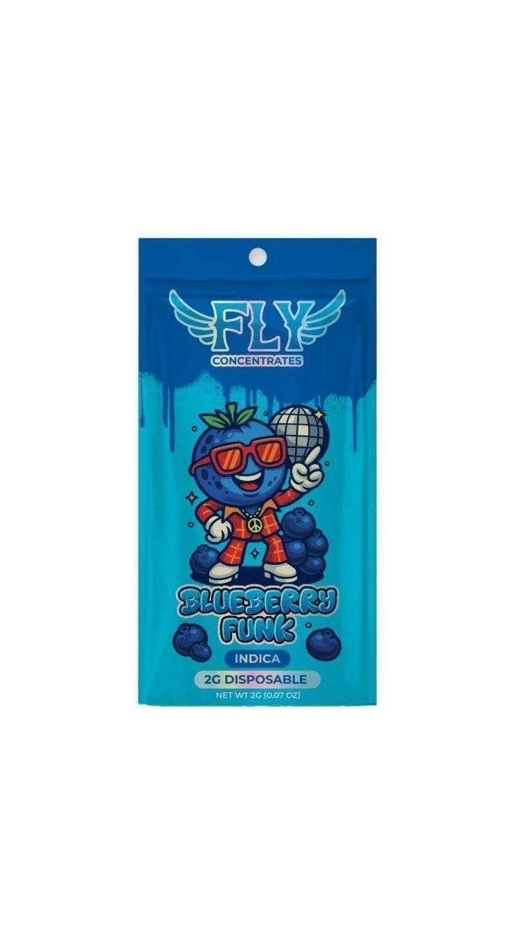 FLY FLY | BLUEBERRY FUNK | DISPOSABLE INDICA — VAPORIZERS