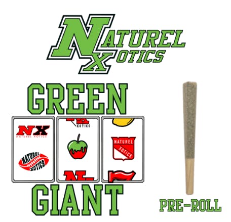 Product Preroll | Green Giant (H) Naturel Xotics