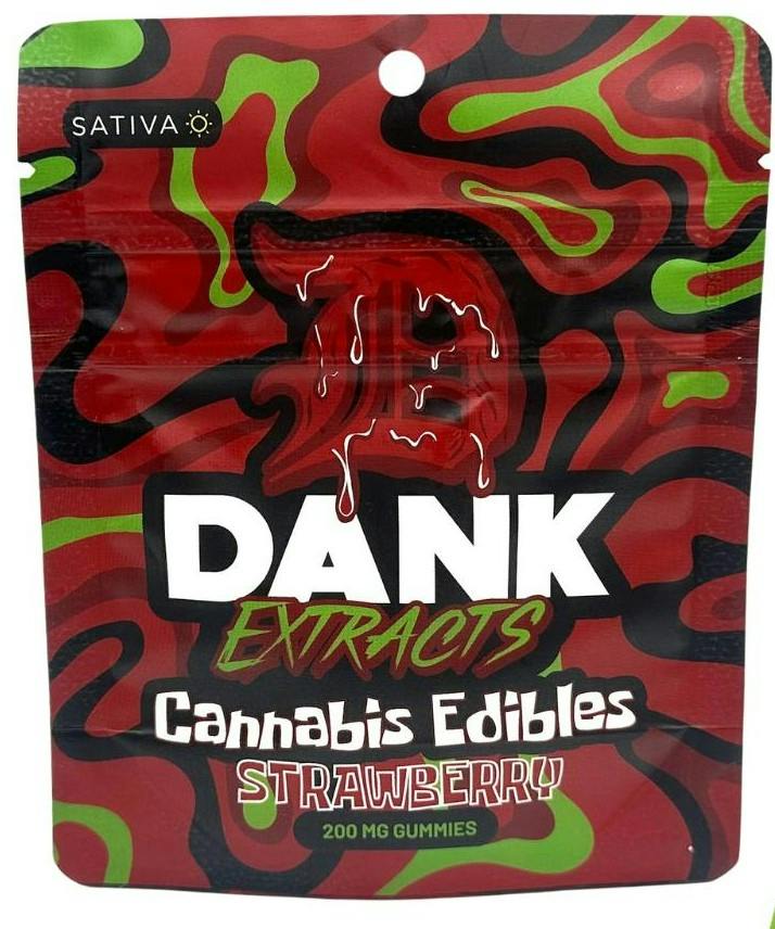 Dank | Gummies - 200mg - Strawberry