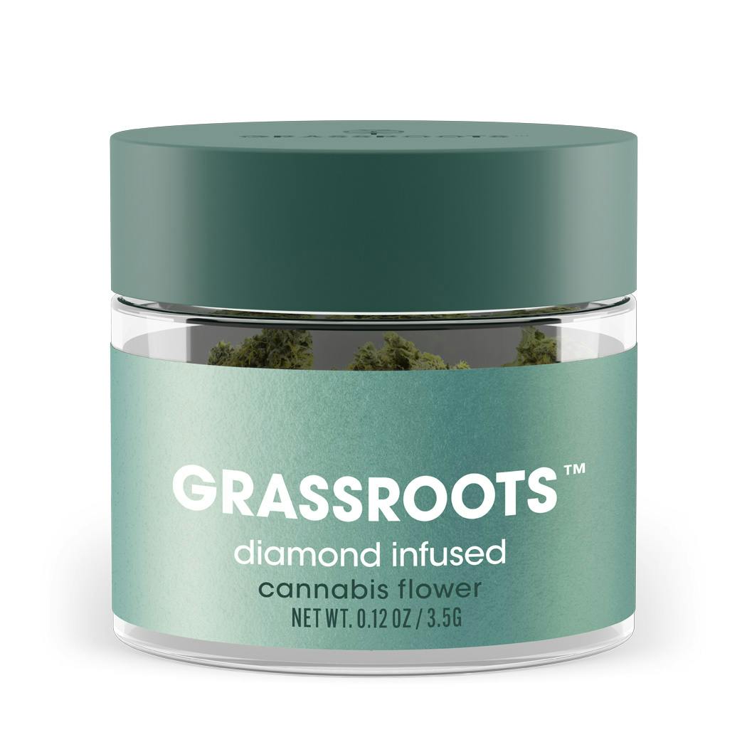 Photo of Grassroots | Animal Mint Cake | Diamond Infused Flower 3.5g