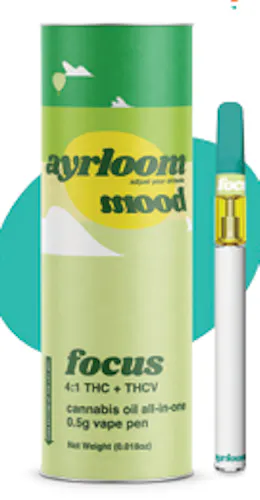 Ayrloom Mood Focus | AIO | .5g | THC : THCV-1