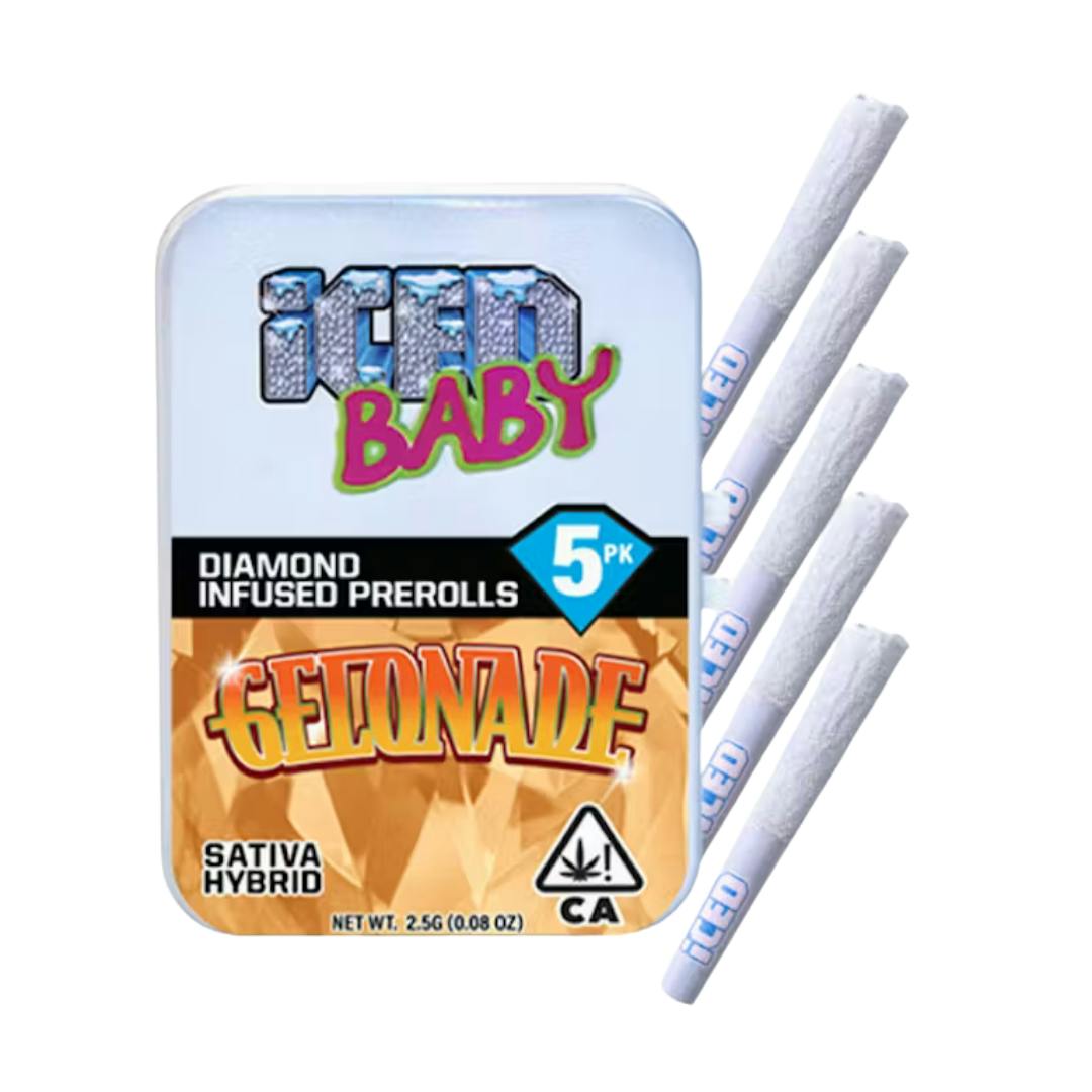 GELONADE ICED INFUSED 5PK PREROLLS