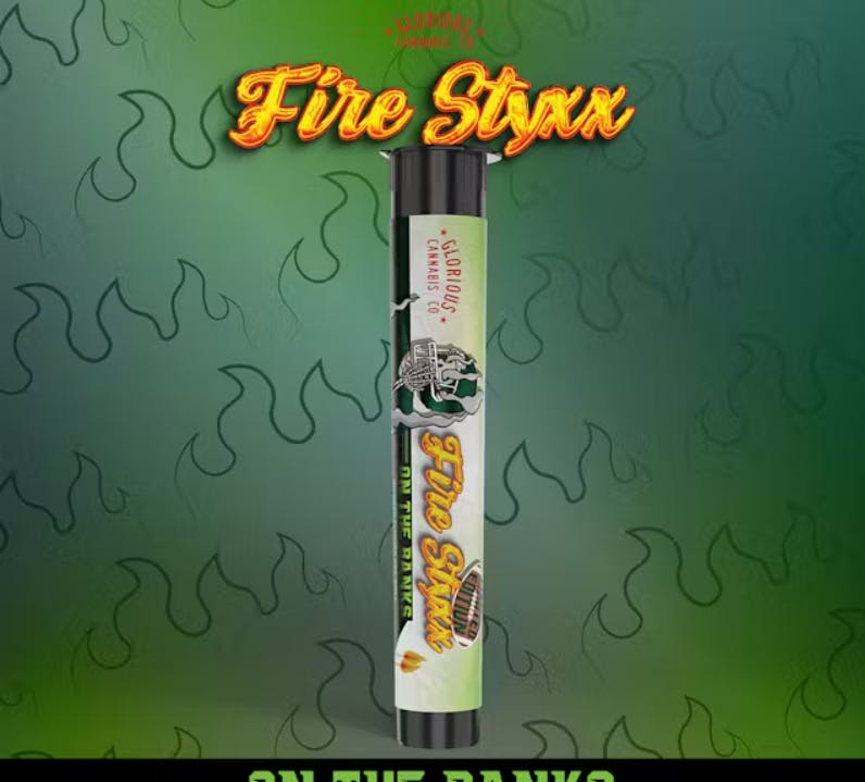Product: Fire Styxx | On The Banks | infused Pre Roll