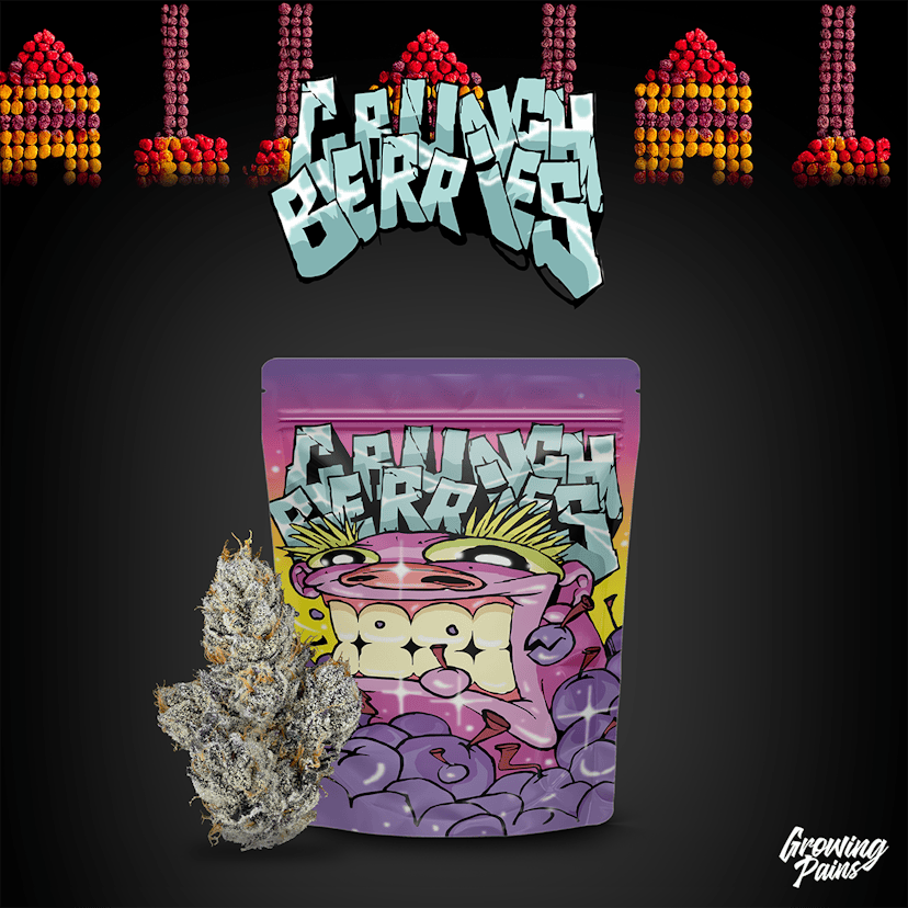 Growing Pains Prepackaged Flower | Crunch Berries