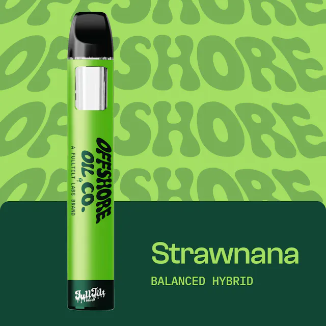 Offshore Oil Co. Disposable Strawnana 1g (hybrid, disposables)