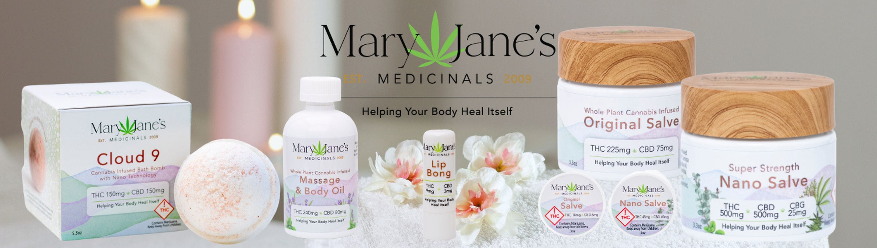 Image of Mary Jane's Medicinals - 2 0z Nano Cream