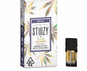 Stiiizy - Cartridge Live Resin Liquid Diamond - White Widow (I) (0.85g)