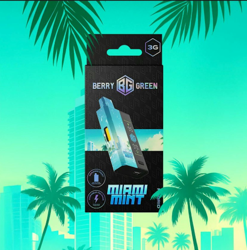 Berry Green Disposable | Miami Mint