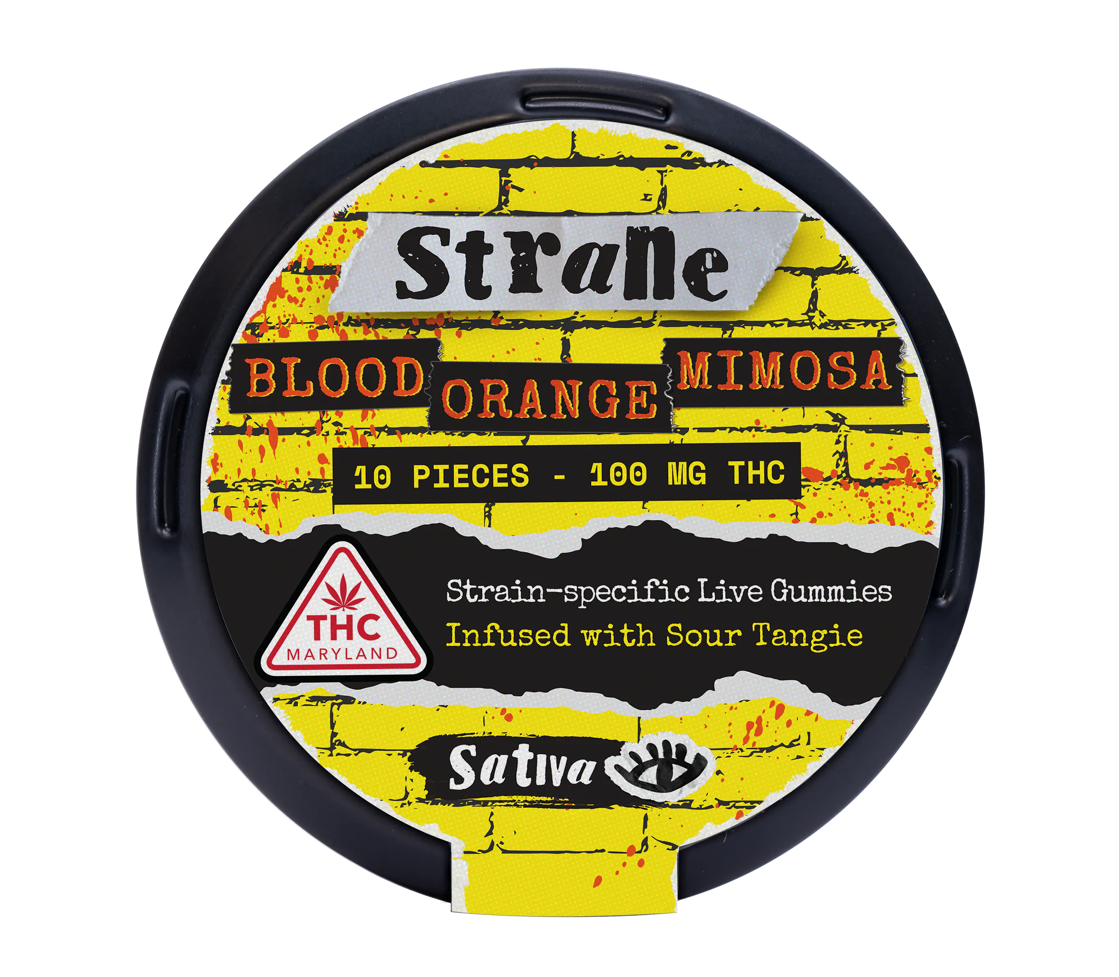 Strane Blood Orange Mimosa Live Gummies | 100mg | Liberty (Baltimore)