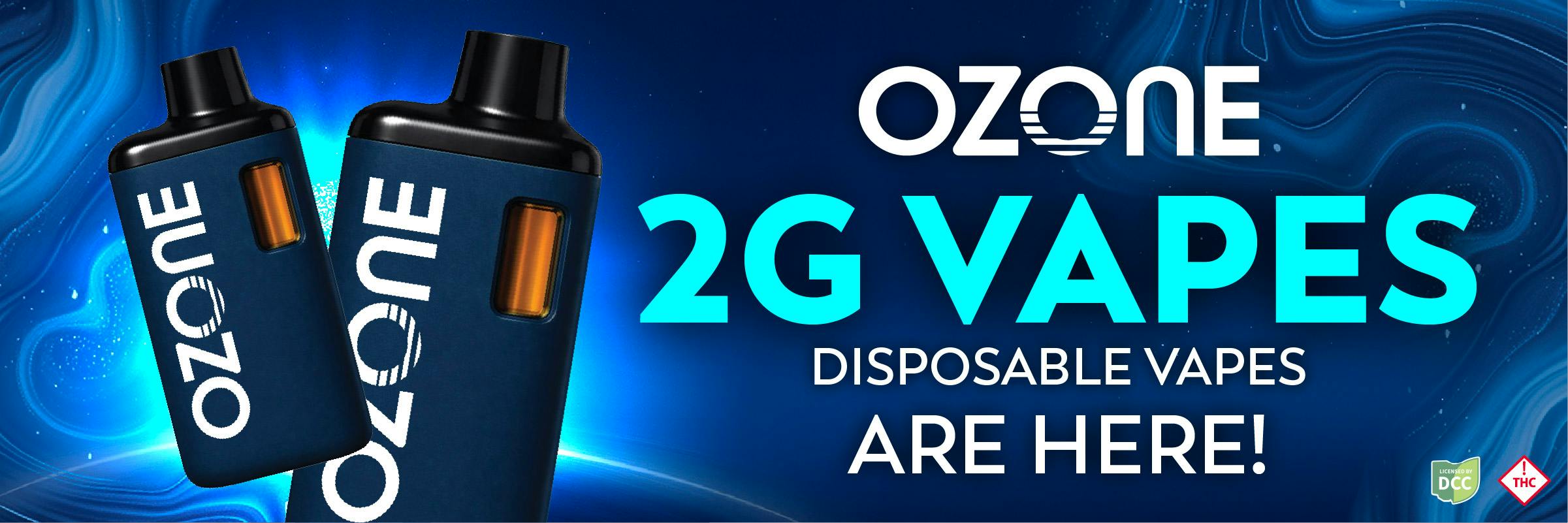 New Product! Ozone 2g PIXI disposables