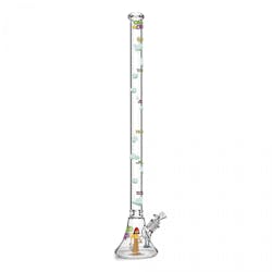 Cheech & Chong | 4ft 7mm Thick How High Are You Bell Base Bong