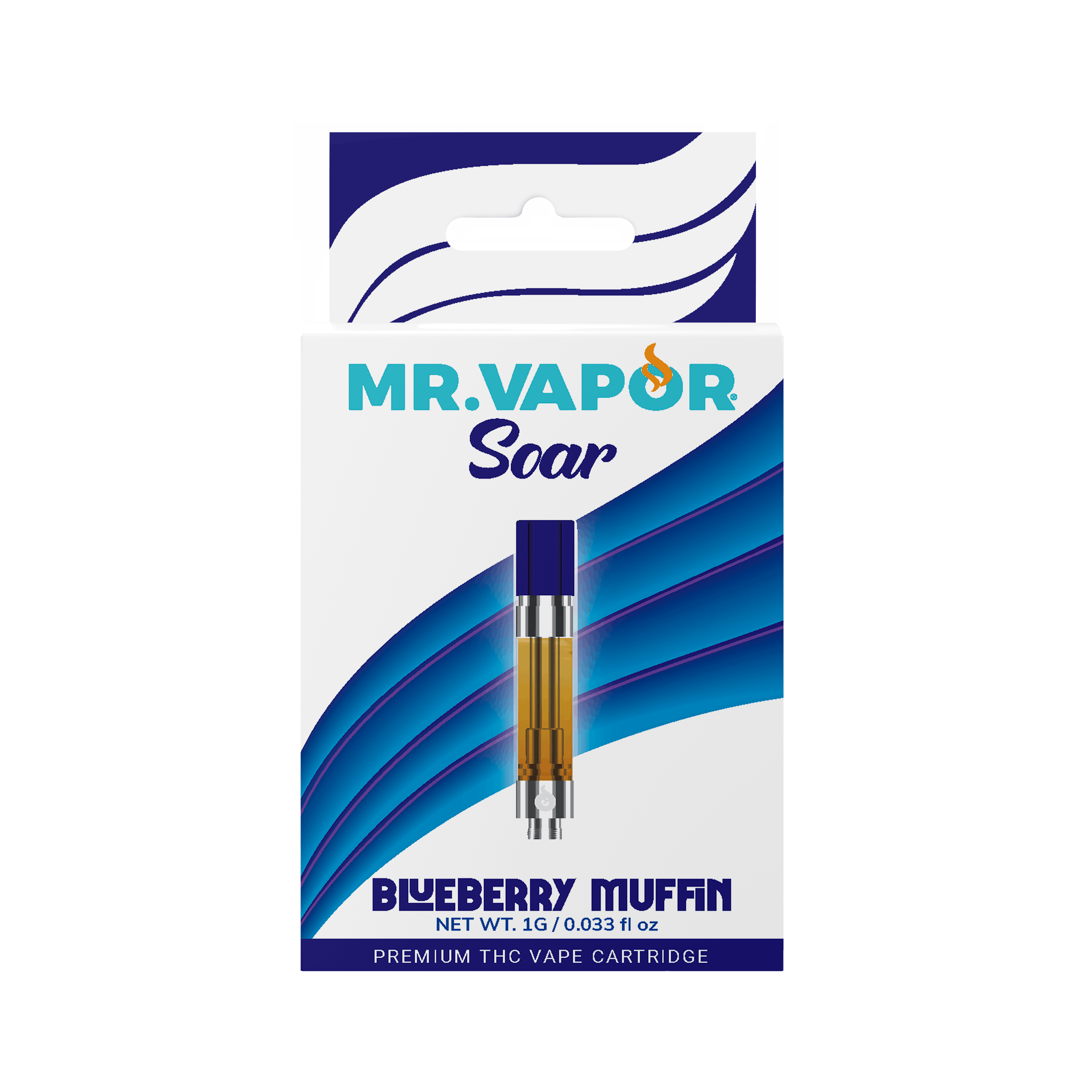 Product: Mr. Vapor | Indica Blueberry Muffin 1g Cartridge