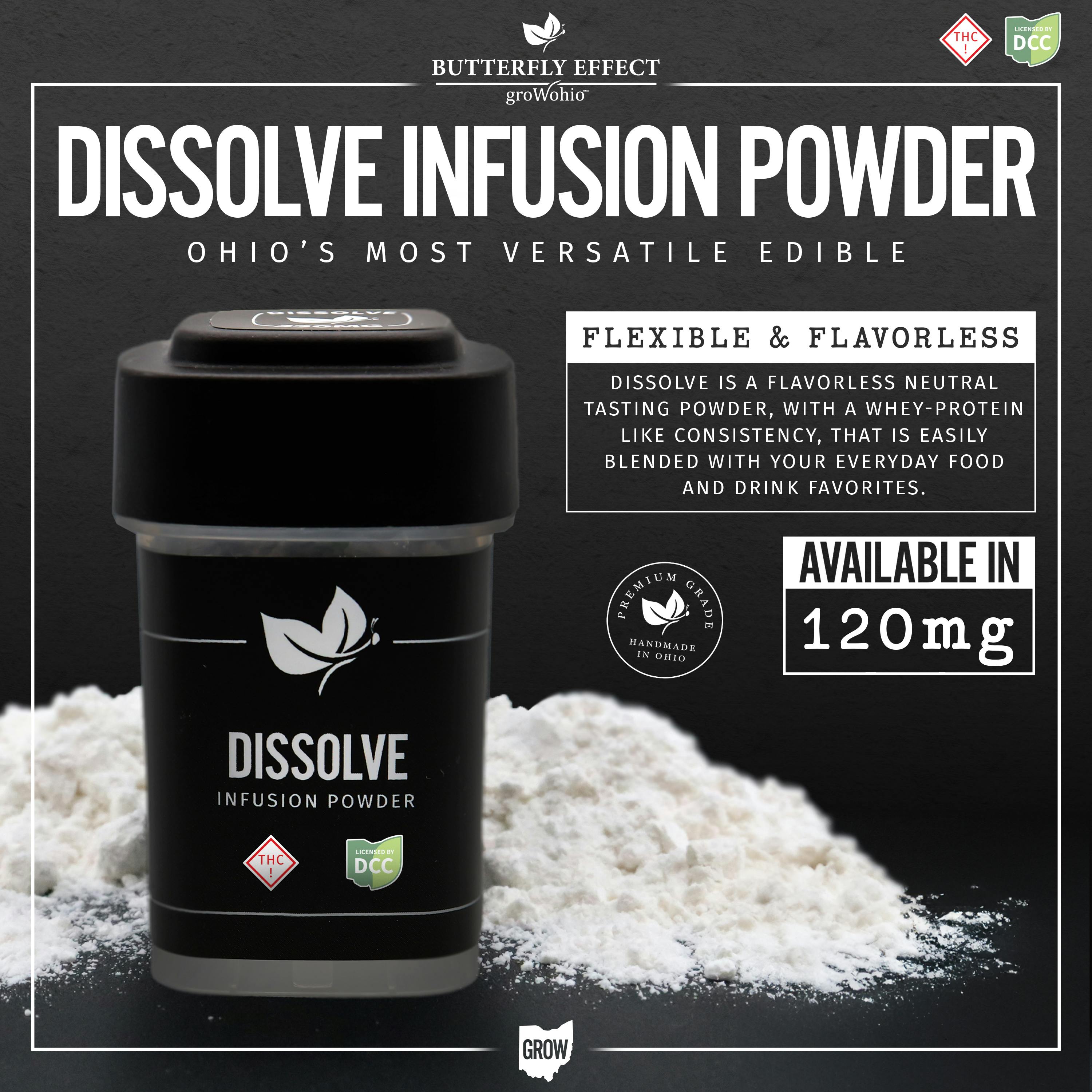 Butterfly Effect: Infusion Powder - 120mg