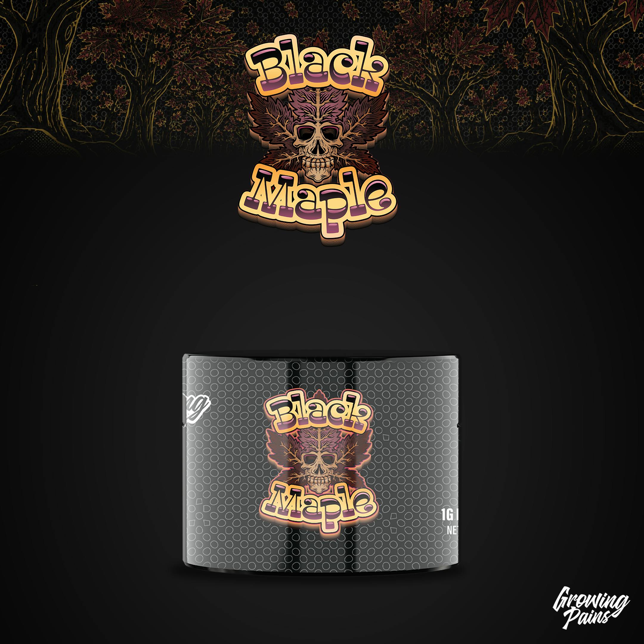 Growing Pains - Live Hash Rosin - - **BLACK MAPLE**