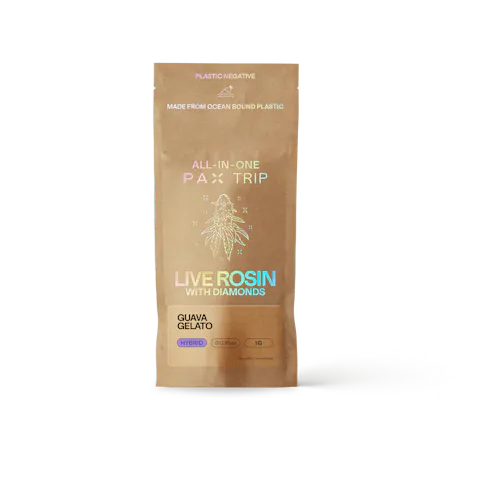 PAX Guava Gelato All In One Live Rosin Disposable Vape Pen 1000mg-1