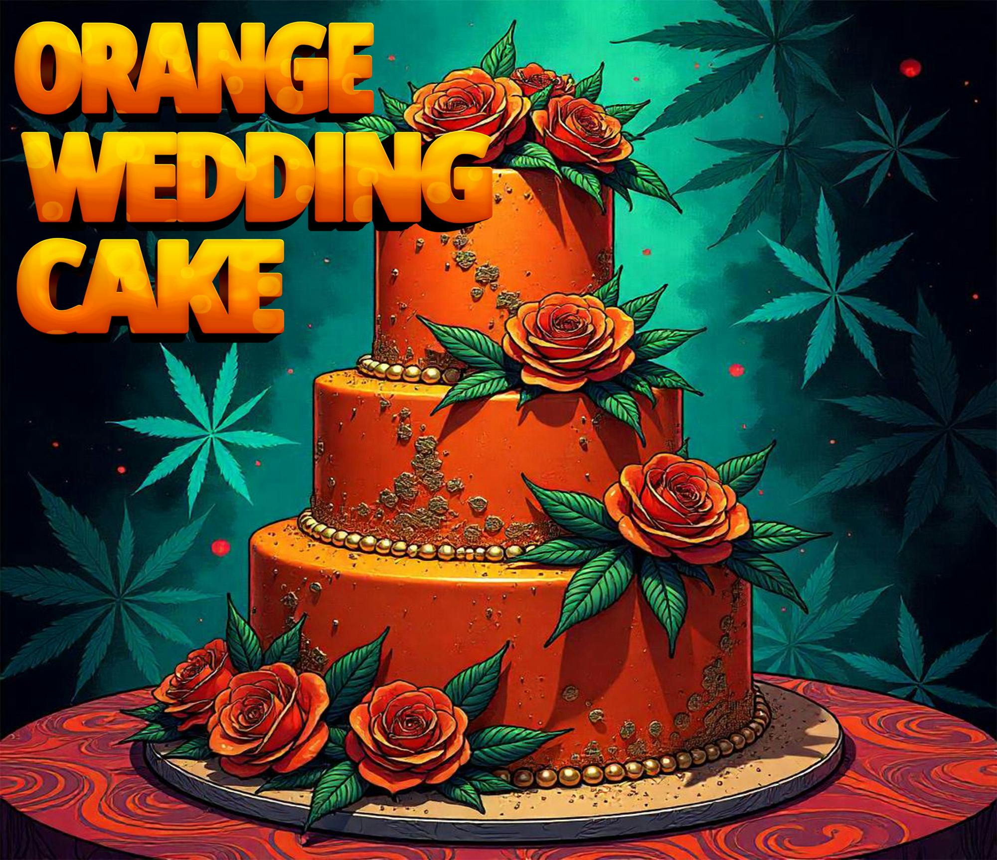 DELI - Orange Wedding Cake