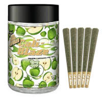 Green Apple Liquid Diamond Pre-Roll 5-Pack | 3.5g - product image at King of Budz