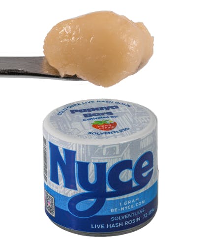 Papaya Mimosa Cold Cured Hash Rosin Badder | Nyce