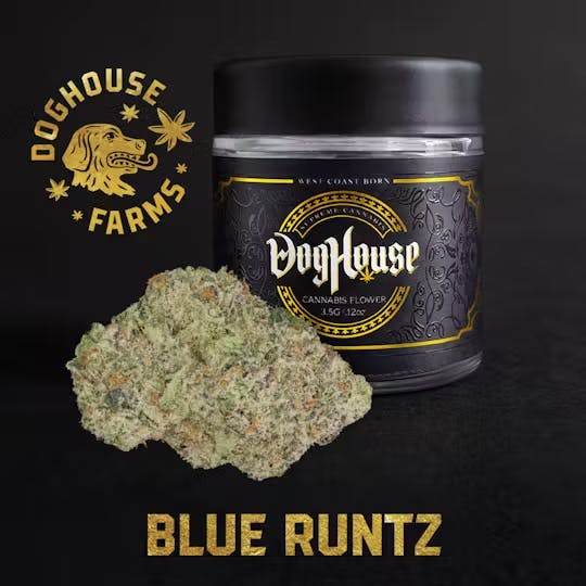 Product: DOGHOUSE | BLUE RUNTZ | A BUDS | BULK | INDICA