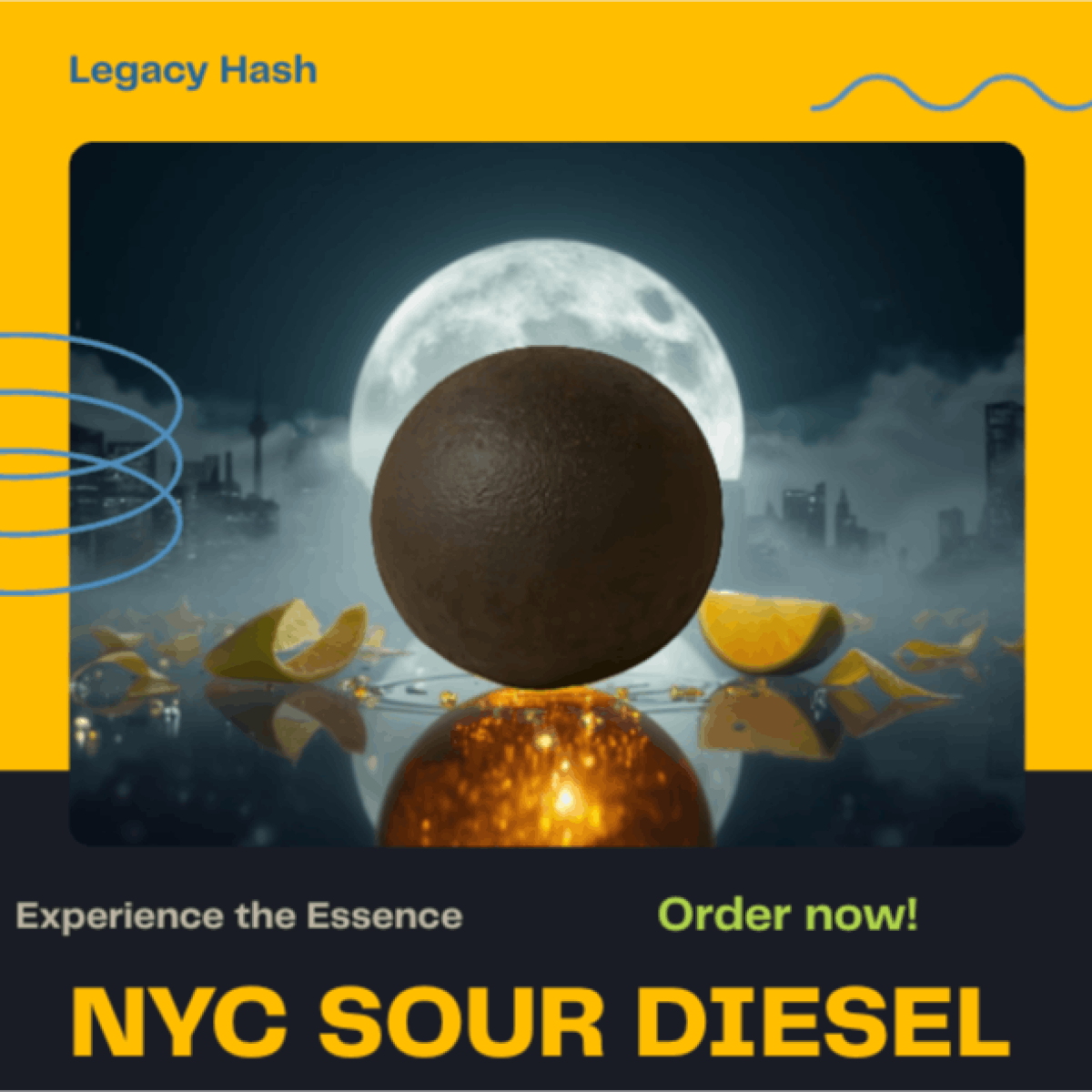 Product: Legacy Hash | NY Sour Diesel | Traditional Hashish