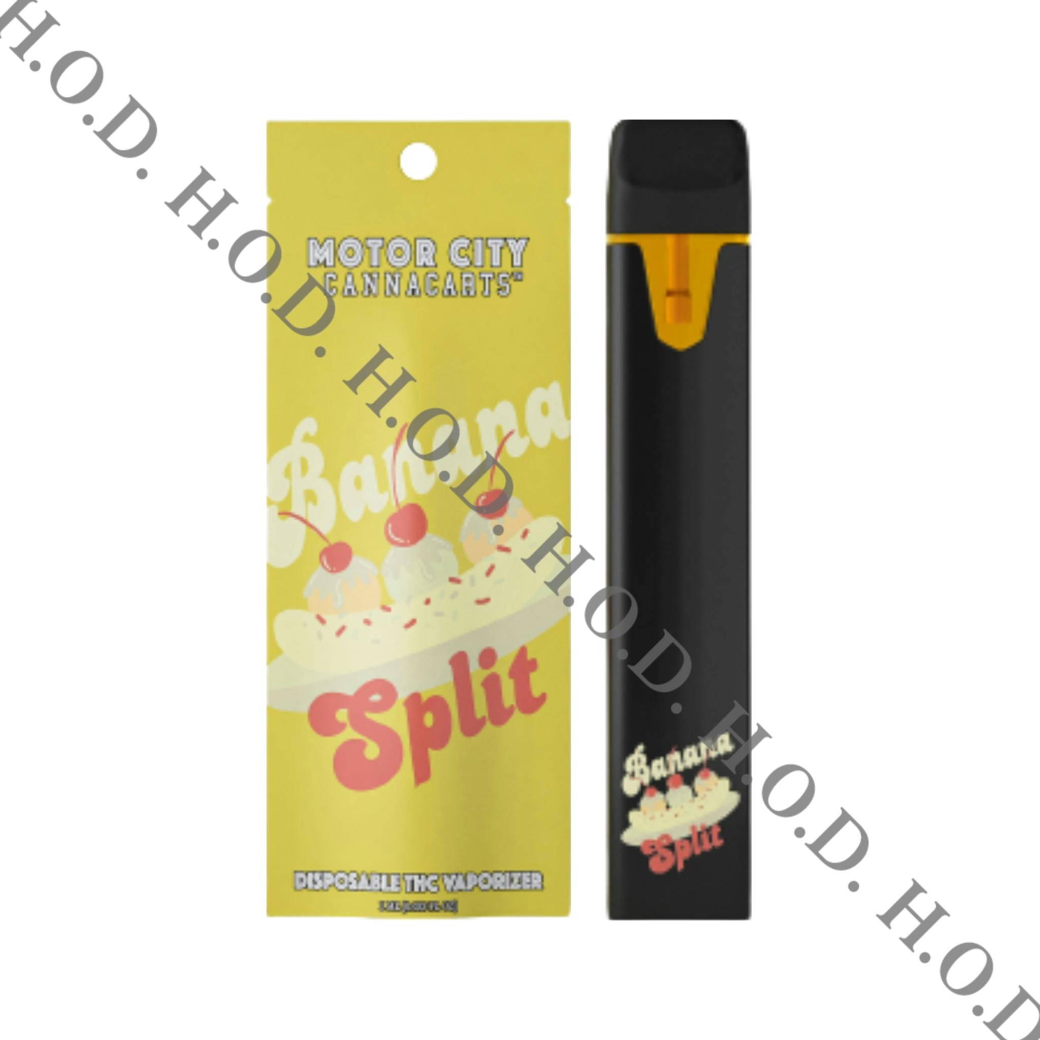 Motor City Cannacarts Banana Split Disposable 1g | House of Dank  Recreational Cannabis - Traverse City