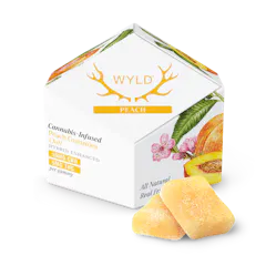 Peach 2:1 CBD + Hybrid Enhanced Gummies