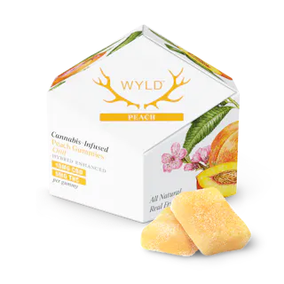 Peach 2:1 CBD + Hybrid Enhanced Gummies