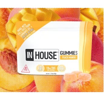 Product In House | Peach Mango | Gummies | 100mg