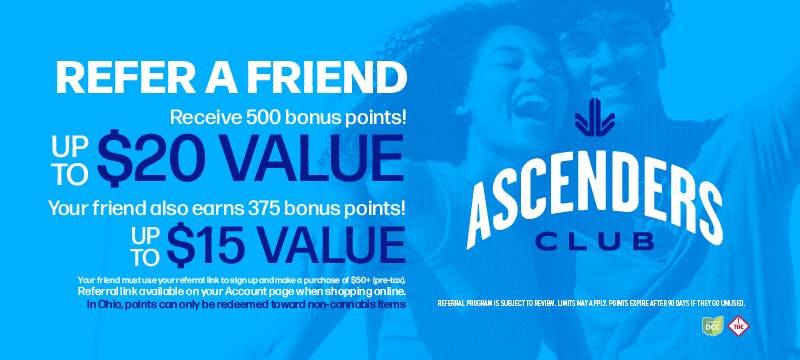 Ascenders Club: Refer a Friend and you both save