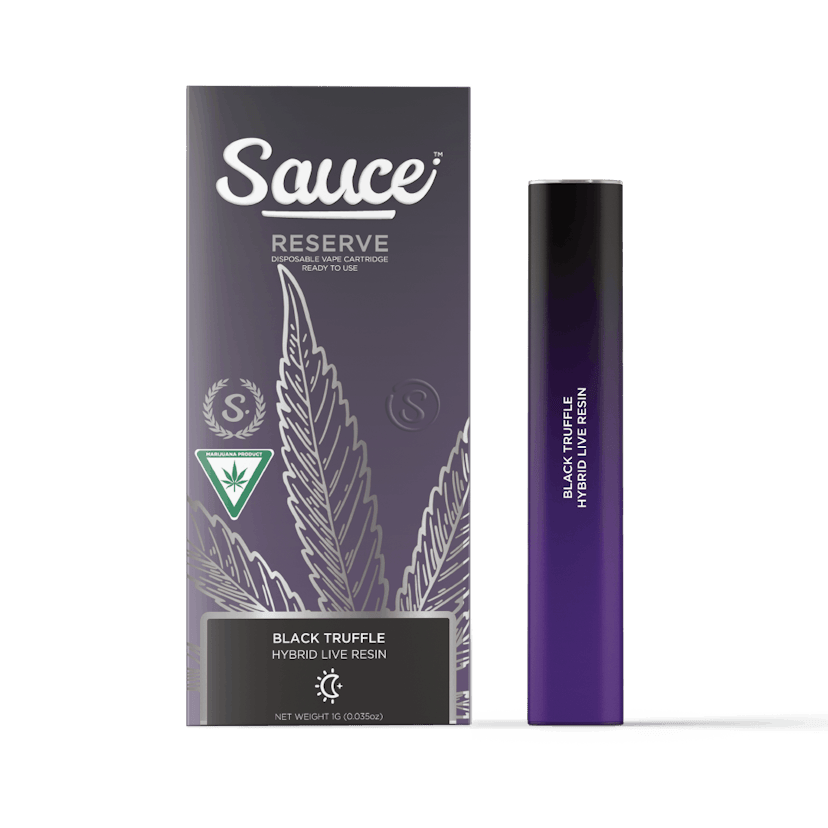 Sauce Reserve Live Resin Disposable | Black Truffle