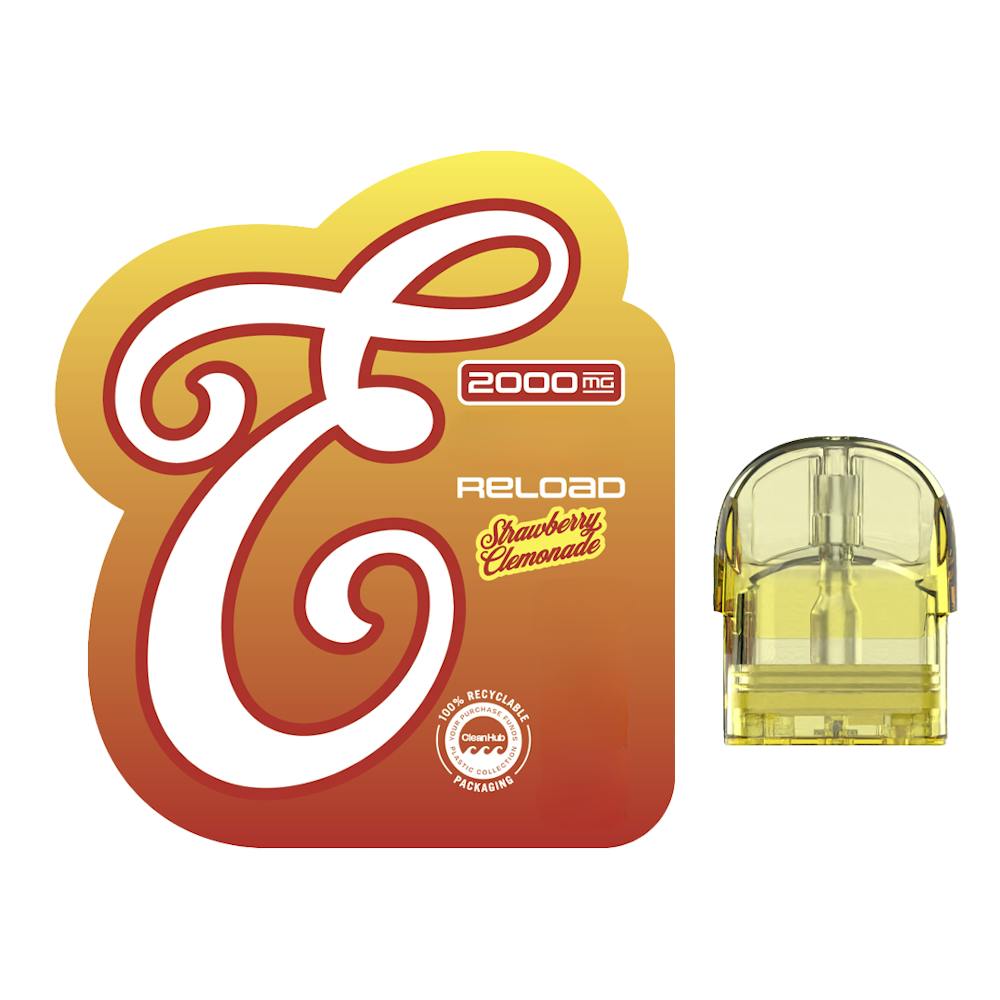 Product Eureka Fusion | Strawberry Clemonade | AIO Reload Pod