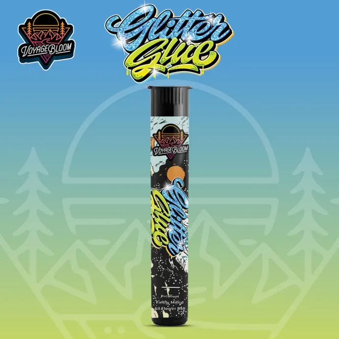 Voyage Bloom - 1g Preroll - Glitter Glue