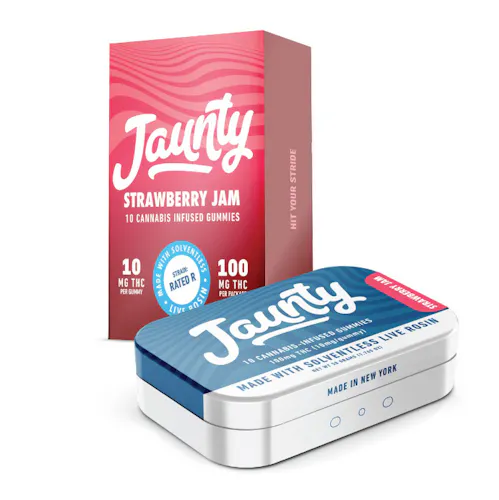 Strawberry Jam | Live Rosin | 100mg | 10pk-1