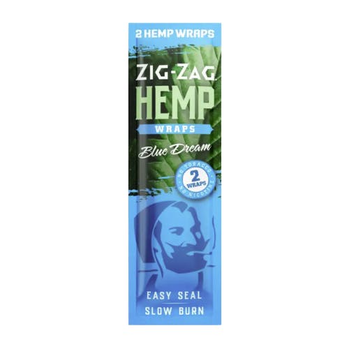 BLUE DREAM HEMP WRAP 2PK (EASY SEAL/ SLOW BURN)