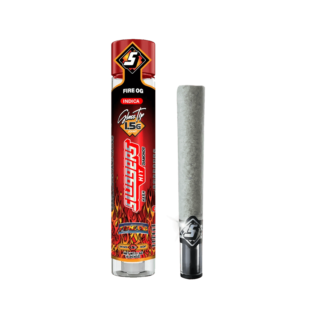 Sluggers Sluggers | Trainwreck | Infused Glass Tip Pre-Roll 1.5g -  Clouditude Cannabis Dispensary in NY