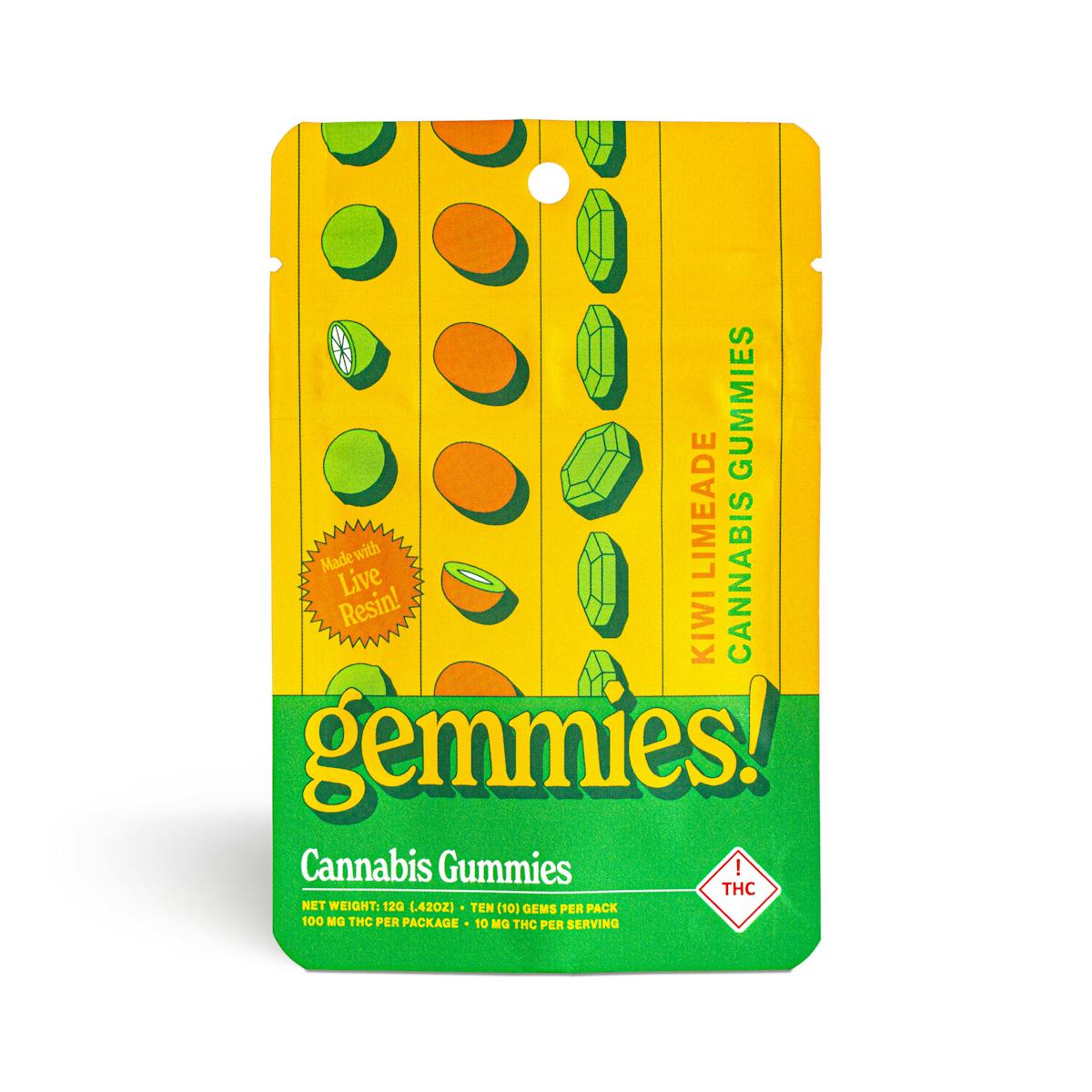 Photo of Kiwi Limeade Gemmies – 100mg