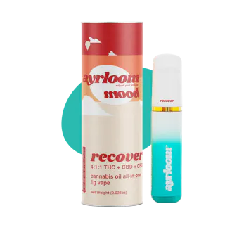 Ayrloom | Mood Recover | AIO | 1g | THC : CBD : CBG